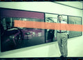 Original-Foto-Negativ von Alex Harris zusammen mit ausgestelltem Foto IVAM Valencia 2000 35mm Film Selten
