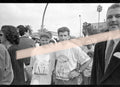 Original photographic negative of motorcycle racer Jorge Martínez Aspar, Race Against Drugs Valencia 1992, 35mm film, Rare