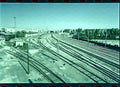 Originales Fotonegativ, Bahngelände des Parque Central, Estación del Norte Valencia 1998, 35mm Film, Selten