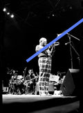 Negativo fotográfico original Dizzy Gillespie trompetista músico estadounidense de jazz 35mm film Rare