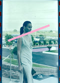 Negativo fotográfico original Inés Sastre modelo y actriz española 35mm film Rare