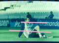 Negativo fotográfico original Zinedine Zidane Futbolista francés concentración con la selección francesa Futbol 35mm film Rare