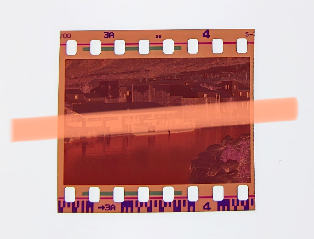 Original photographic negative Terra Mítica Benidorm Seker Port of Alexandria August 1, 2000 35mm Rare