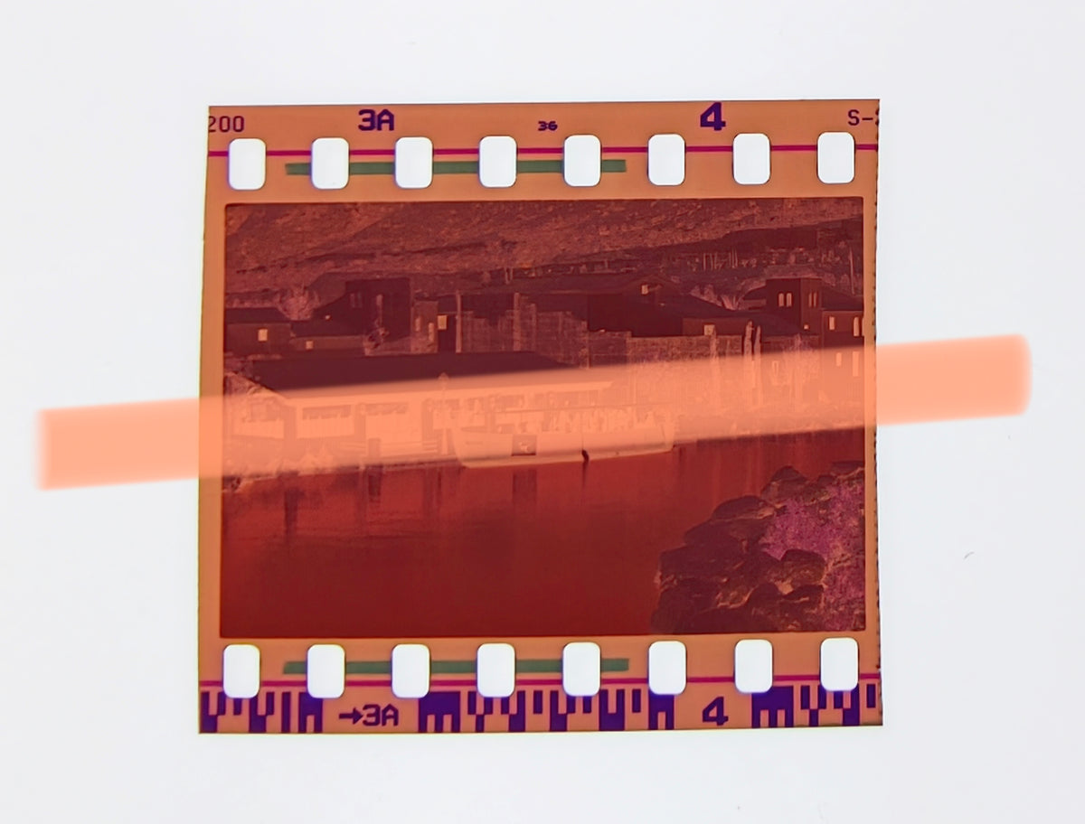 Original photographic negative Terra Mítica Benidorm Seker Port of Alexandria August 1, 2000 35mm Rare