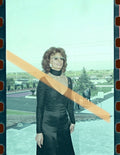 Negativo fotográfico original Sophia Loren junto a ventanal Porcelanosa Vila-real 2001 35mm film Rare
