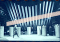 Negativo fotográfico original teatro Las Troyanas escenografía arquitecto Santiago Calatrava Puerto de Sagunto 2001 35mm film Rare