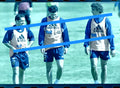 Negativo fotográfico original Selección Nacional de España futbol 35mm film Rare