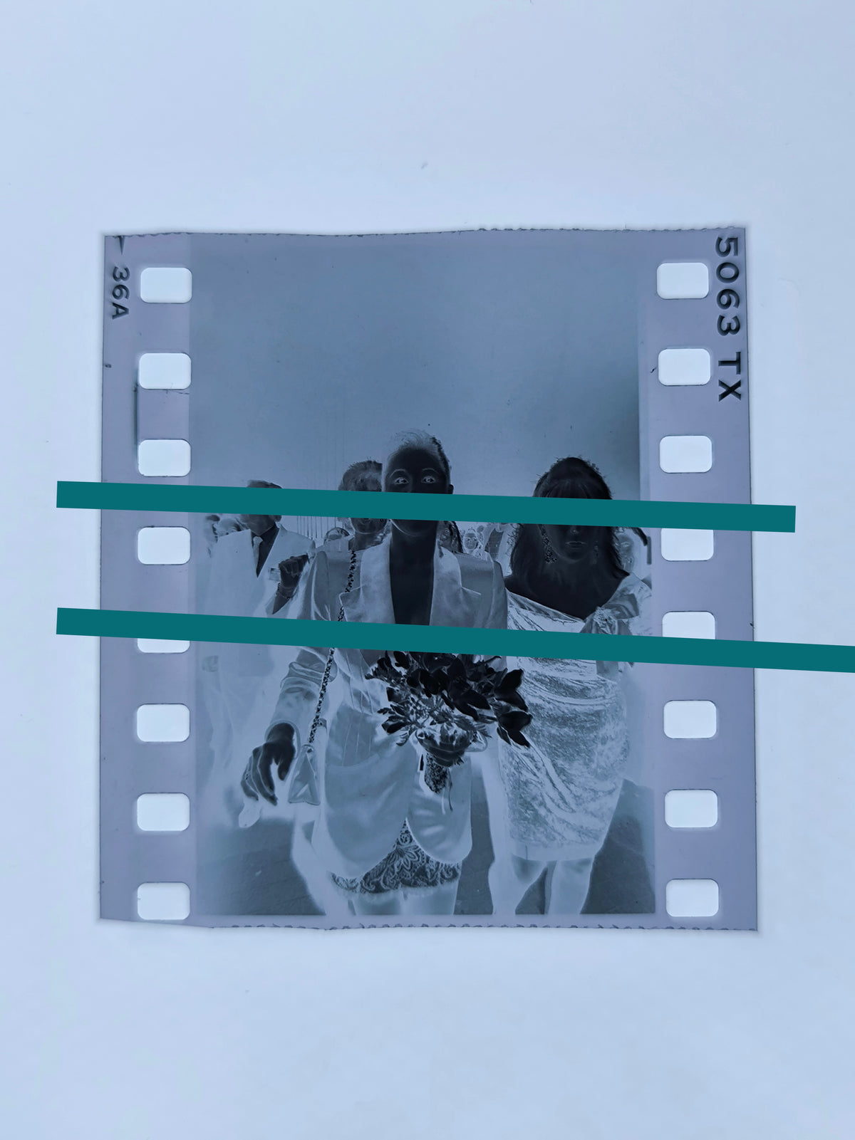 Negativo fotográfico original Isabel Pantoja Valencia 1991 35mm film Rare