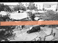 Negativo fotográfico original Fira d’Agost Xàtiva feria caballar vista general 1991 35mm film Rare