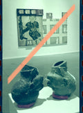 Original photographic negative, "A Sangre y Fuego" exhibition EACC Castellón 1999 works and installation, 35mm film, Rare
