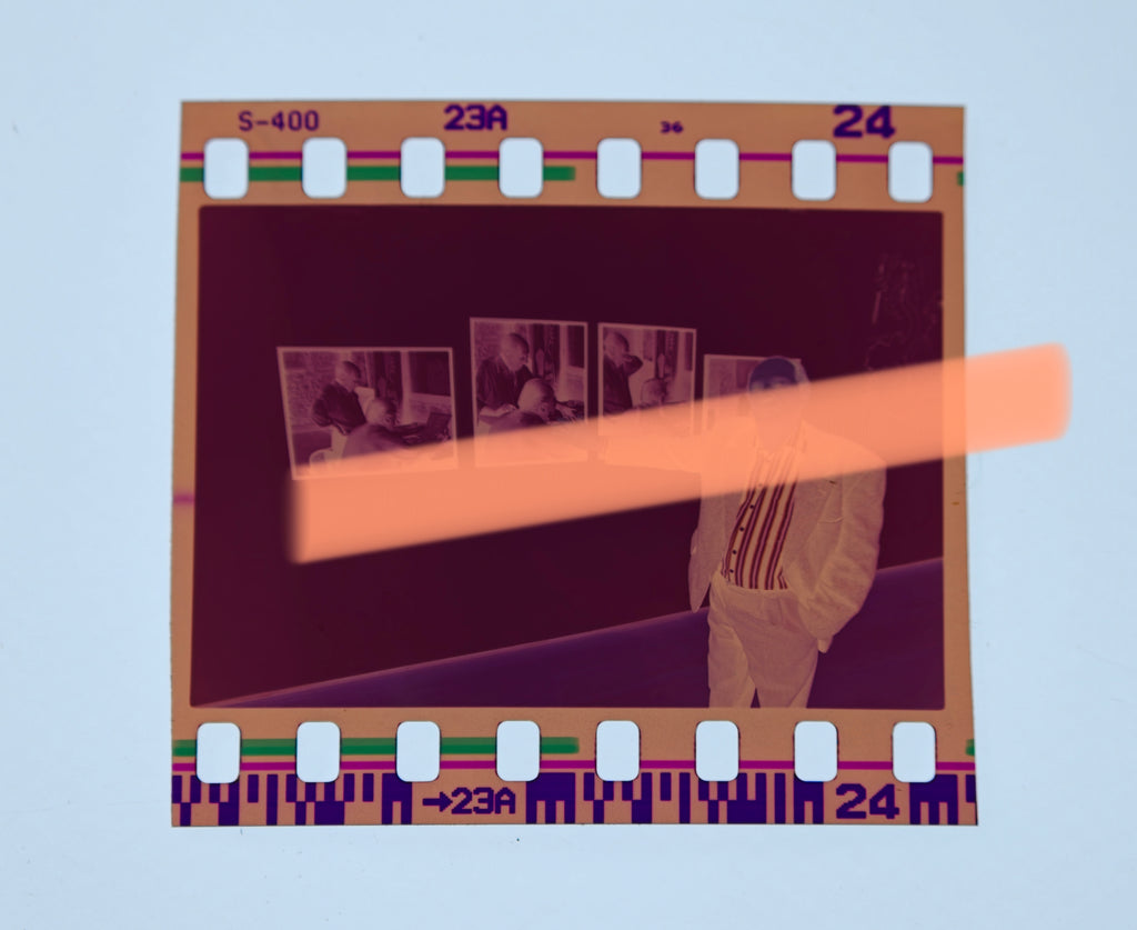 Original-Fotonegativ Roberto Otero fotografische Arbeit Valencia 2002 35mm Film Selten