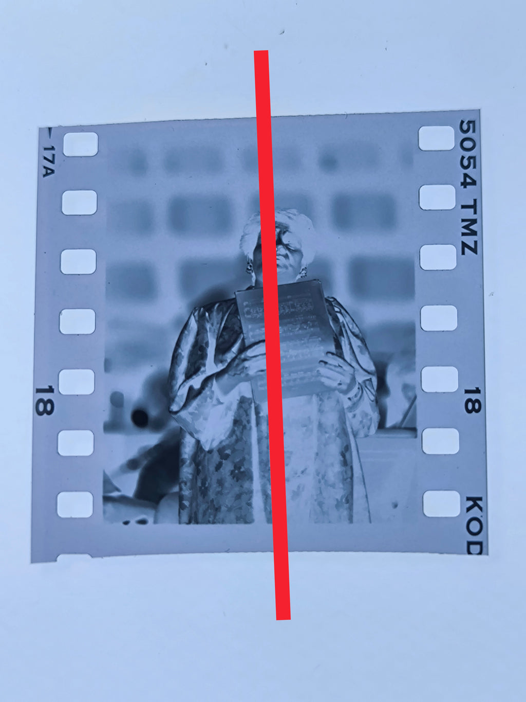Negativo original Victoria de los Ángeles Soprano 35mm film Rare