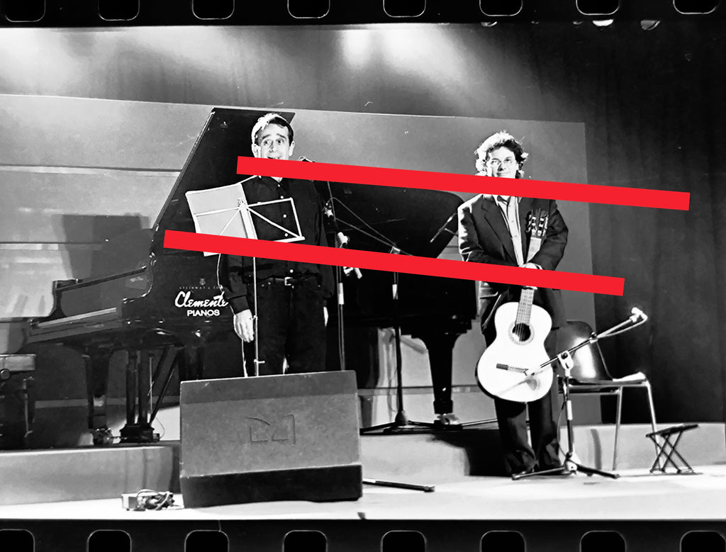 Negativo fotográfico original Ovidi Montllor cantautor y actor  35mm film Rare