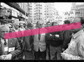 Negativo fotográfico original agricultores de Alzira en la gran protesta citrícola Valencia 1992 35mm film Rare
