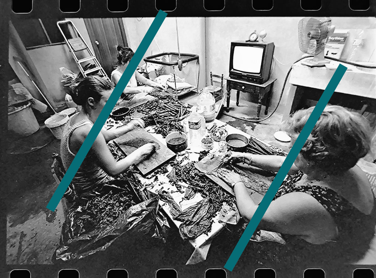 Original photographic negative workbench making caliqueños Chella Valencia 1998 35mm film Rare