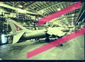 Original photographic negative Royal Navy aircraft folded wings hangar NATO ship Dynamic Mix Alicante 2002 35mm film Rare