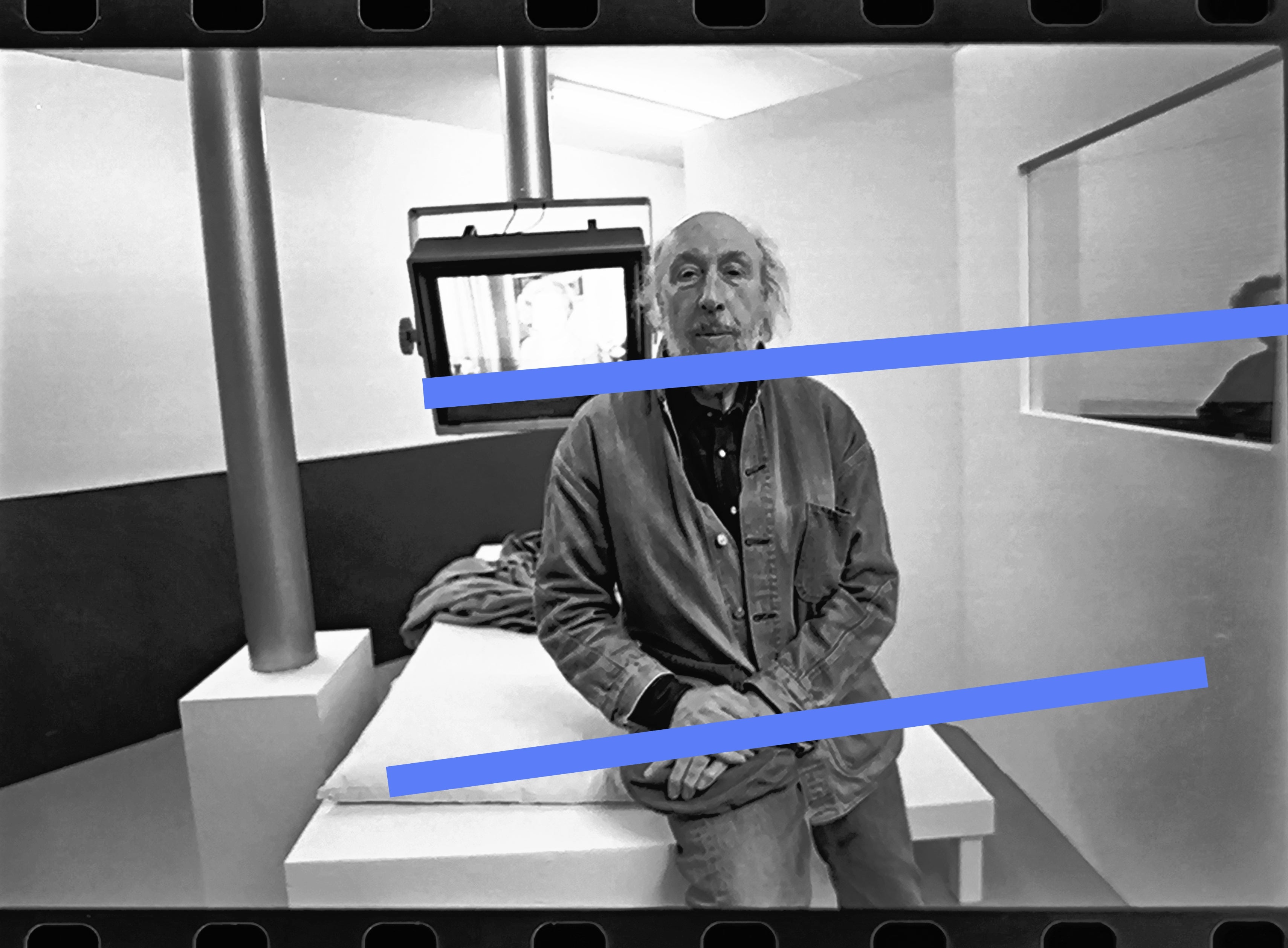 Originales Fotonegativ Britischer Maler Richard Hamilton Pop Art 35mm Film Selten