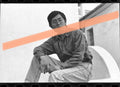 Originales Fotonegativ Bei Dao chinesischer Dichter informeller Moment Festival La Costa Poètica Altea 1995 35mm Film Selten