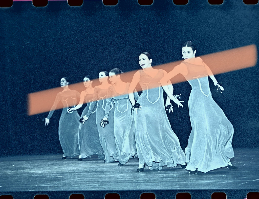 Negativo fotográfico original Ballet Nacional de España ensayo Valencia 2001 35mm film Rare
