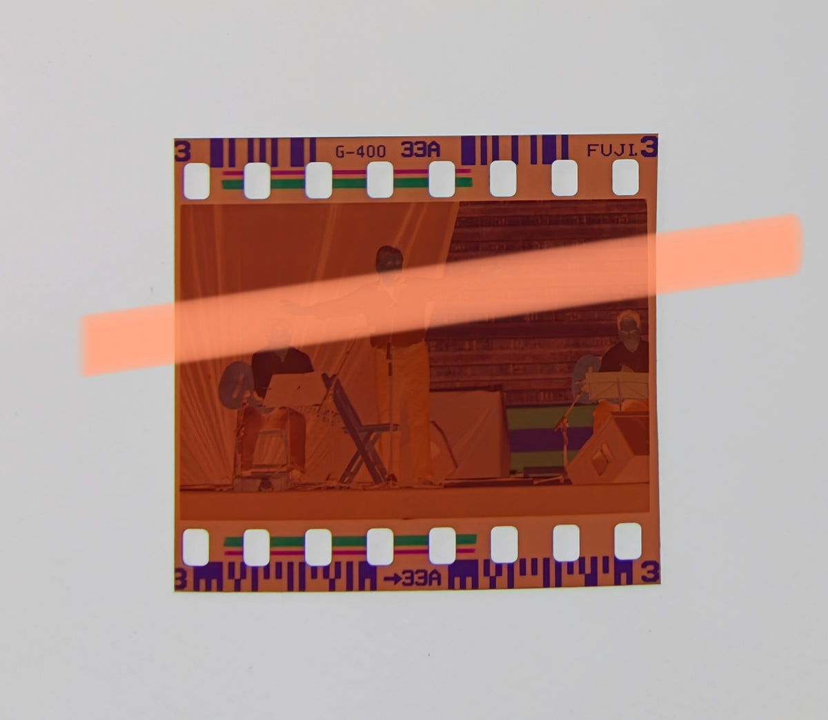 Original-Fotonegativ Raimon Auftritt Xàtiva Valencia 1997 35mm Film Selten