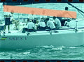 Negativo fotográfico original velero de competición Sirius V Trofeo S.M. La Reina Regatas Valencia 35mm film Rare