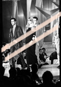 Negativo fotográfico original Claudia Schiffer modelo en desfile de moda Premios Nova Valencia 1997 35mm film Rare