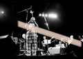 Original photographic negative, jazz trumpeter Dizzy Gillespie performing with his Big Band, Valencia 1987, 35mm film, rare.