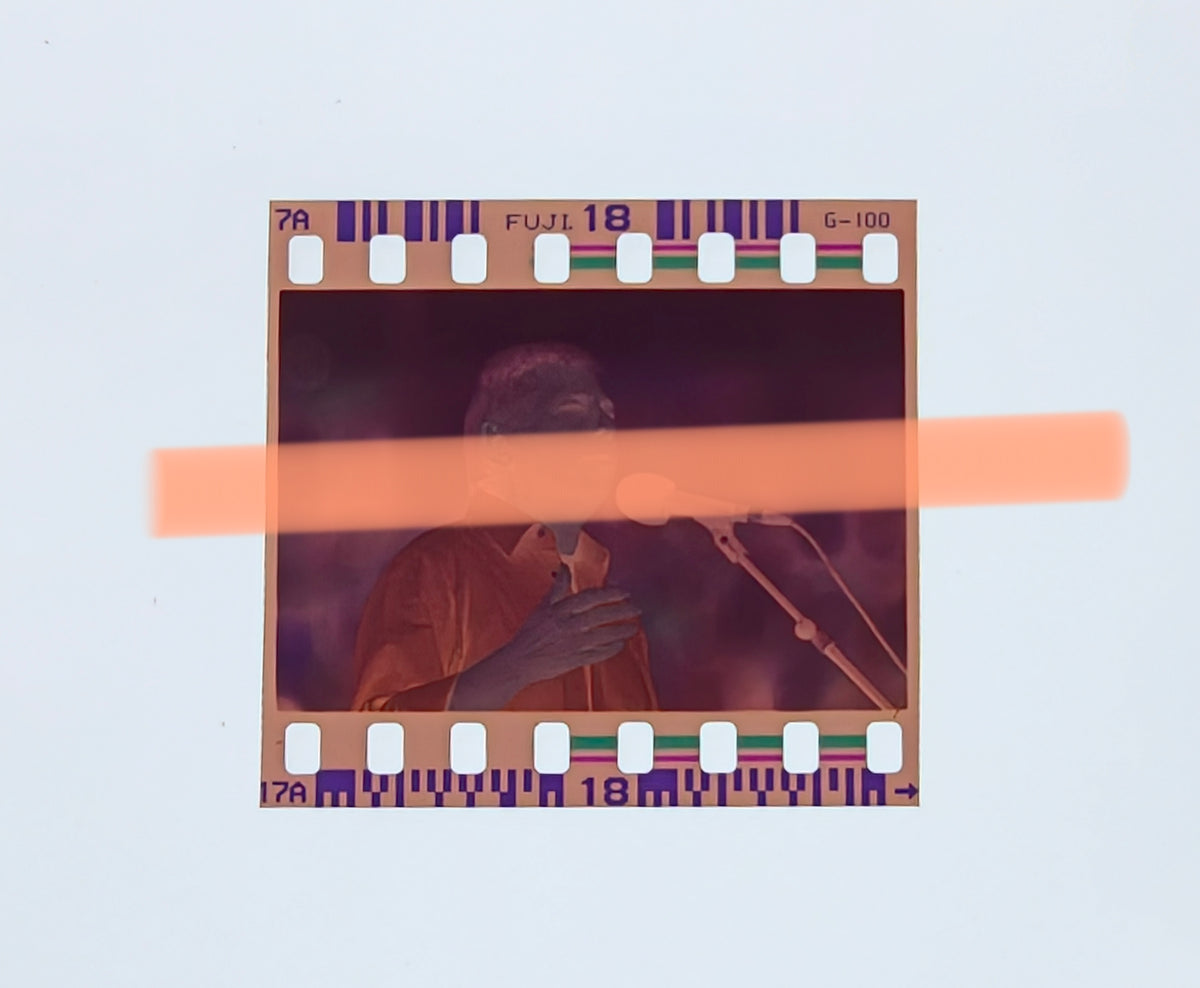 Original-Fotonegativ Raimon Konzert Xàtiva Valencia 1997 35mm Film Selten