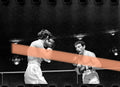 Original photographic negative International Boxing Evening boxers face to face Valencia May 6, 1988 35mm film Rare
