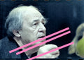 Originales Foto-Negativ Pierre Boulez französischer Komponist und Dirigent 35mm Film Rarität