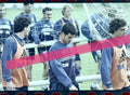 Negativo fotográfico original Pep Guardiola y Marcelino Elena con la Selección Española de fútbol en Valencia 1999 35mm film Rare