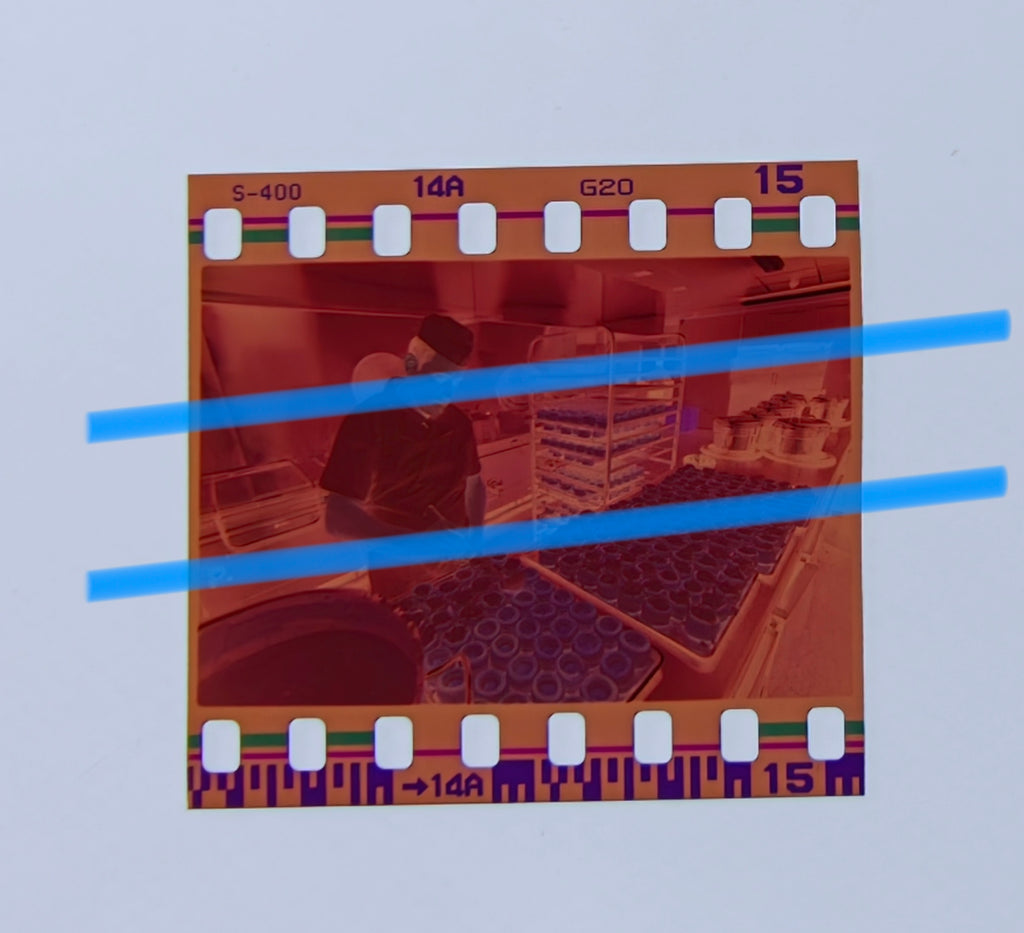 Original-Fotoabzug Küchenvorbereitung Gran Hotel Bali Eröffnung Benidorm 2002 35mm Film Rarität