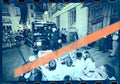 Original photographic negative protest Xavier Casp police RACV Valencia 2001 35mm film Rare