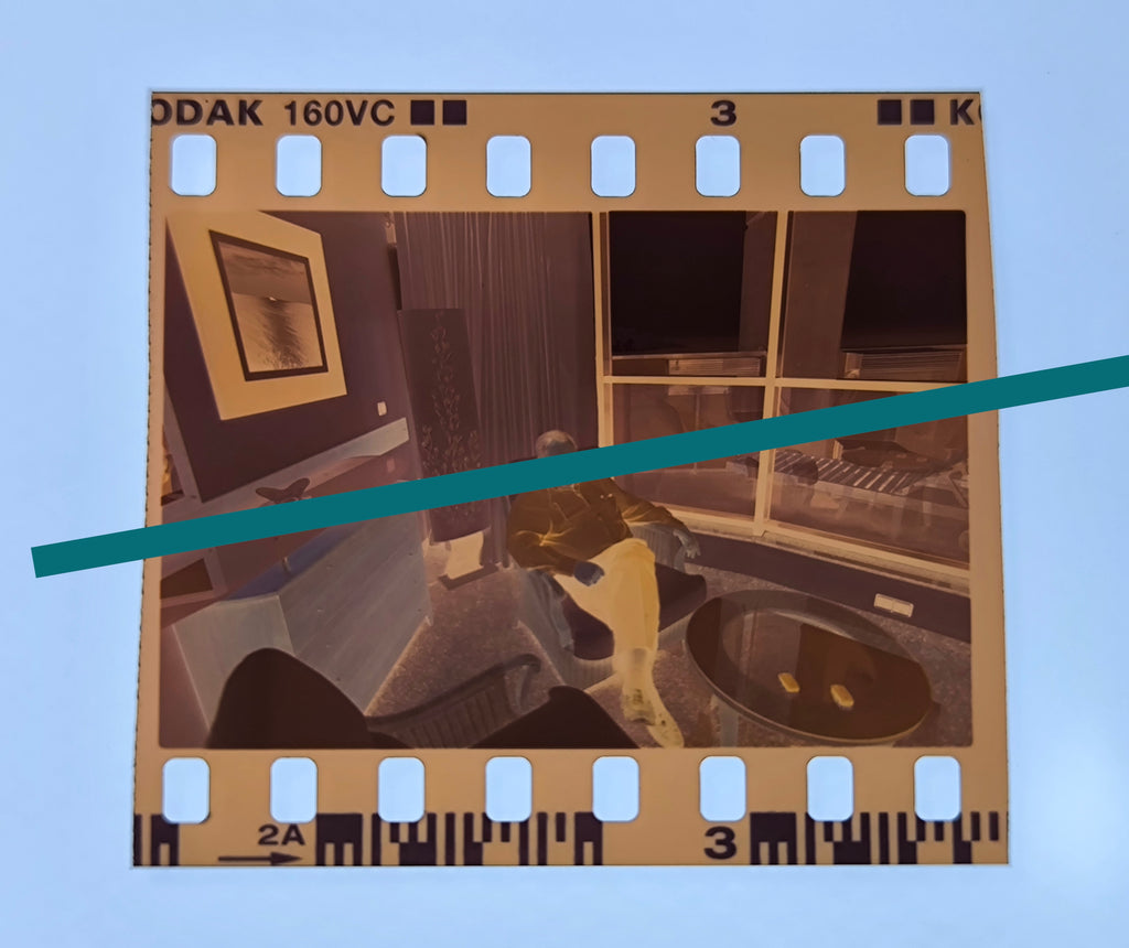 Original photographic negative Joaquín Pérez Crespo Gran Hotel Bali Benidorm room 2002 35mm film Rare