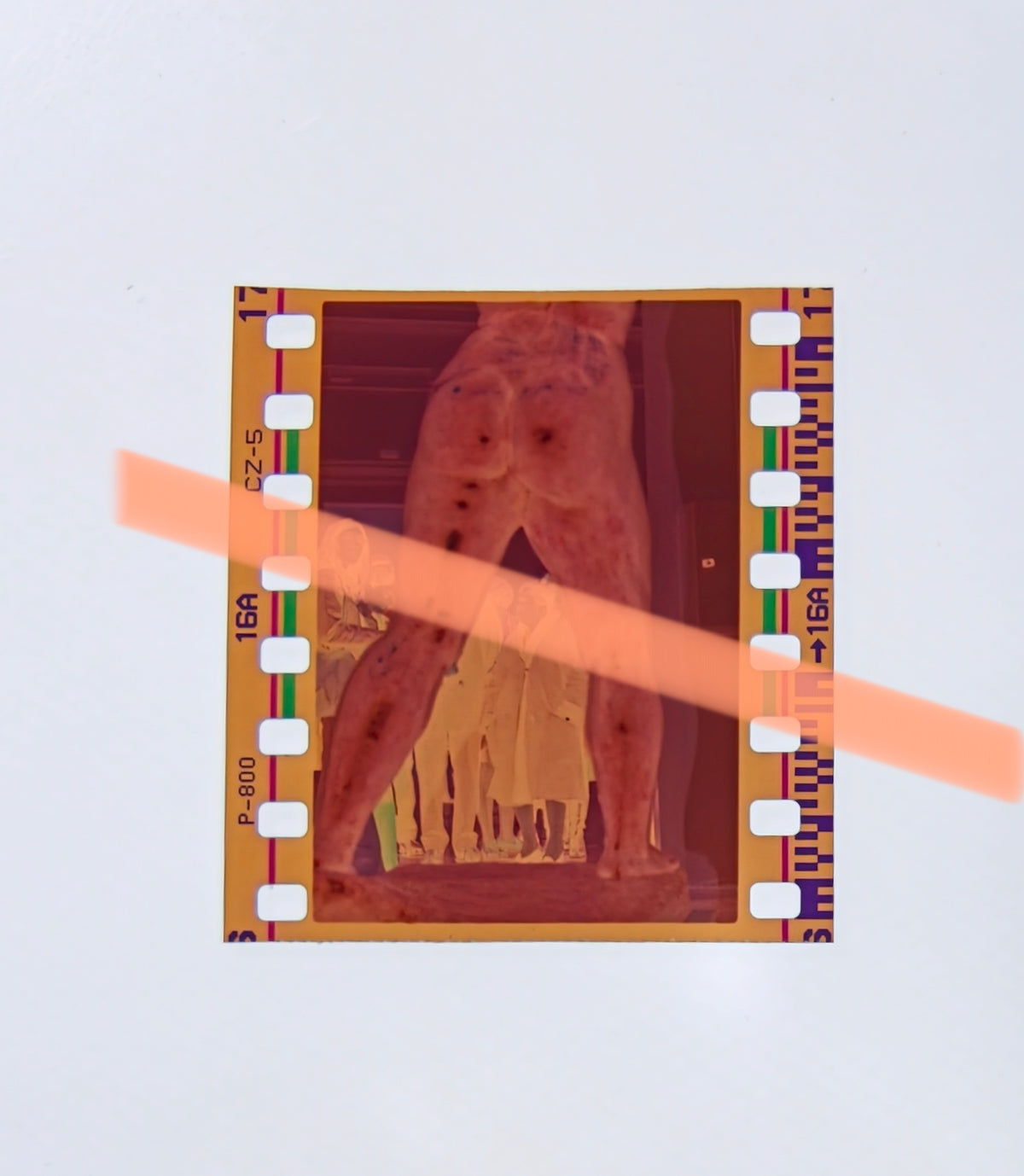 Negativo fotográfico original Dina Vierny exposición Aristide Maillol IVAM Valencia 2002 35mm film Rare