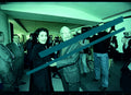 Originales Fotonegativ Luis García Berlanga und Irene Papas zusammen Valencia 2000 35mm Film Selten