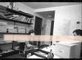 Original photographic negative, workspace with documentation, Max Aub Segorbe 1995 exhibition, 35mm film, rare.