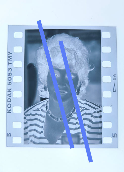 Negativo fotográfico original Actriz de cine italiana Gina Llollobrigida 35mm film Rare