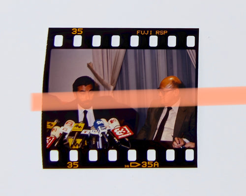 Diapositiva fotográfica original Antonio Asunción Pedro Valdecantos Fontcalent 1990 35mm Rare